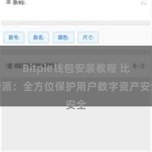   Bitpie钱包安装教程 比特派：全方位保护用户数字资产安全